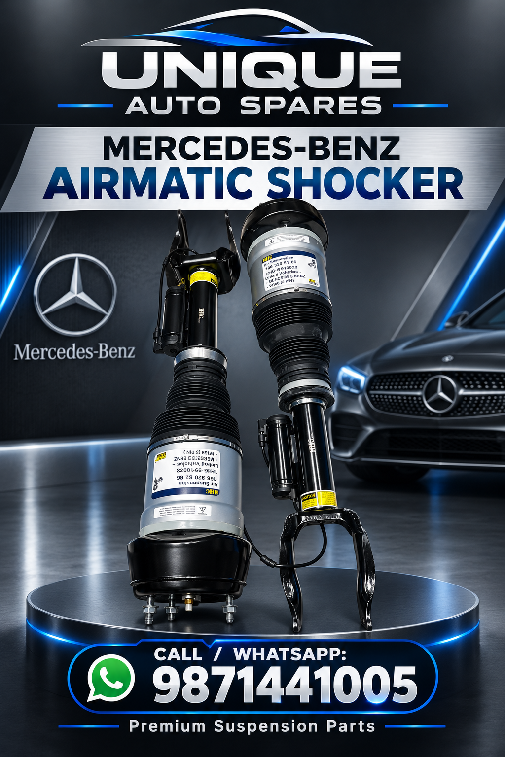 Mercedes Benz Car Airmatic Shocker.