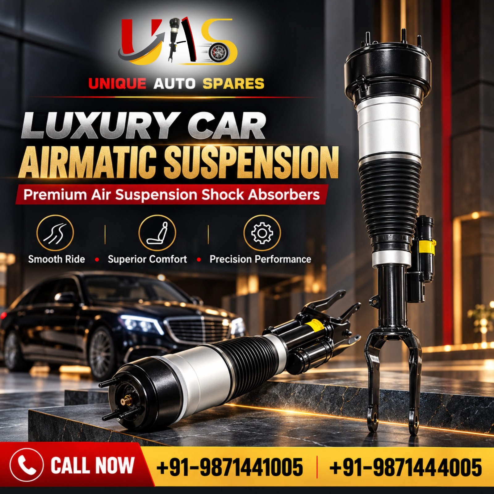 Airmatic Car Shocker Supplier in india